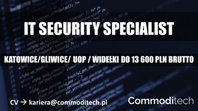 IT security specialist gliwice katowice