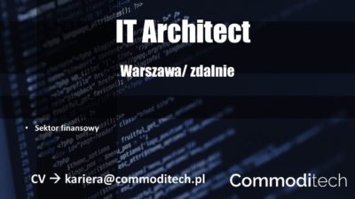 Job posting IT architect
